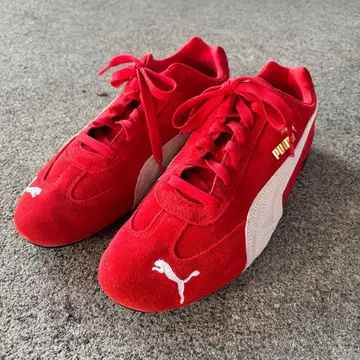 푸마 스피드캣 28.5cm 스니커즈 빨간색 레드 신발