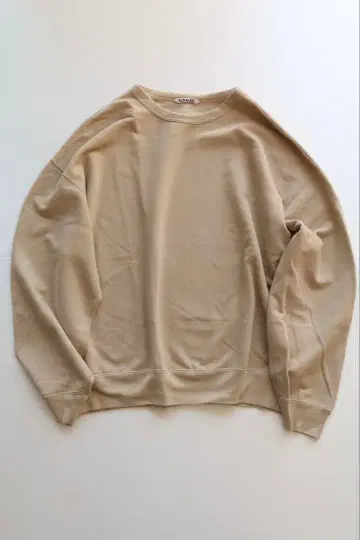 AURALEE/오라리 여성 맨투맨 PO