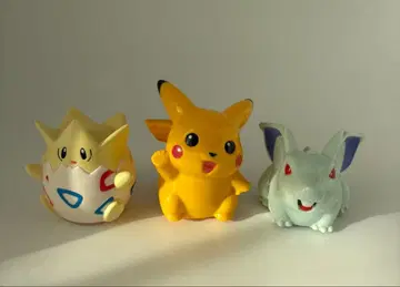 포켓몬 소프트 비닐 피규어 저금통 3개 피카츄, 토게피, 니드런