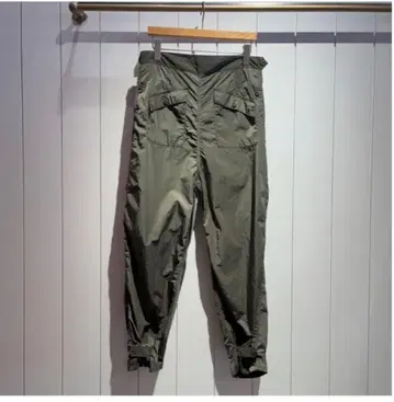 빔즈 보이 카고 팬츠 올리브 그린 경량 나일론