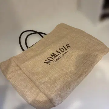 NOMADIS 베이지 토트백