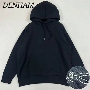 J729 새상품급 S 덴함 캐시미어 혼방 풀오버 후드티 남성용