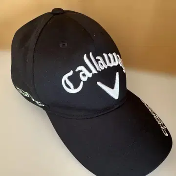 캘러웨이 최신 골프 캡 블랙