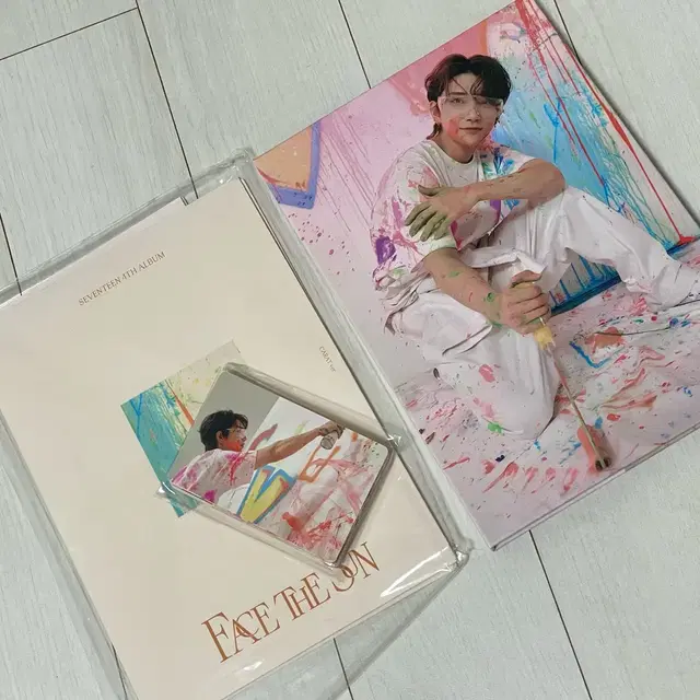 세븐틴 Face The Sun 캐럿반 조슈아 양도