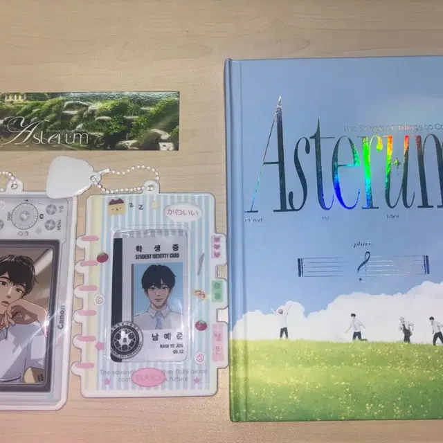 플레이브 육여름 여섯번째여름 앨범 하민 예준 학생증 포카