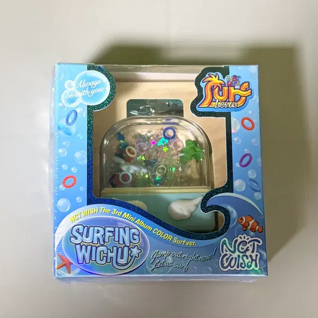 엔시티위시 앨범 서프버전 단순개봉 (포카제외 구성품 있음)