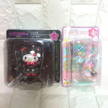 산리오 복권 피규어 세트 키티 키키라라 팬시 헤이세이 레트로