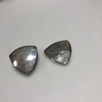 12781 조지 젠슨 실버 삼각형 메탈 귀찌 하나 부품 떨어짐