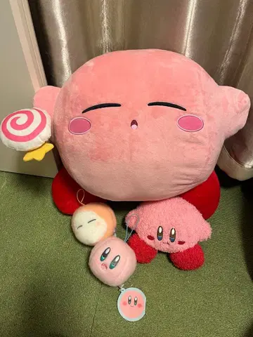 커비 봉제 인형 세트