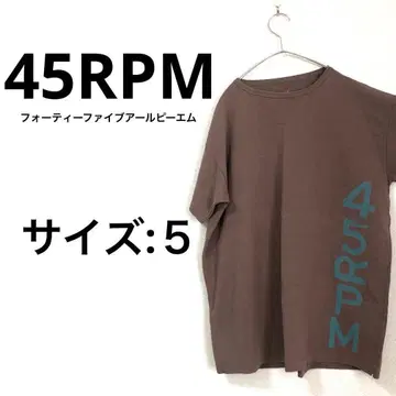 [새상품급] 45RPM 셔츠 핑크 브라운 5(XL) 사이즈