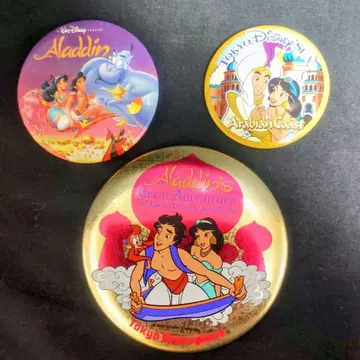 알라딘 캔 배치 3종 Aladdin 디즈니