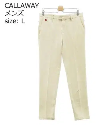 CALLAWAY 남성 바지 L 사이즈 베이지