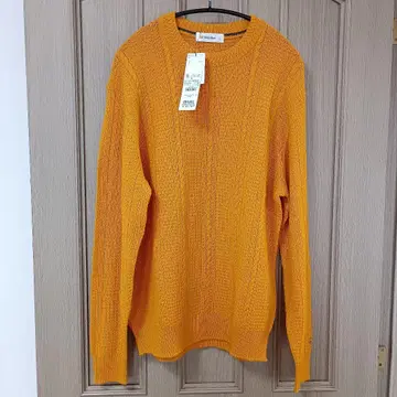 Golden Bear 크루넥 니트 스웨터 울 L