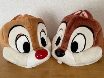 칩과 데일 얼굴형 캡 봉제 인형