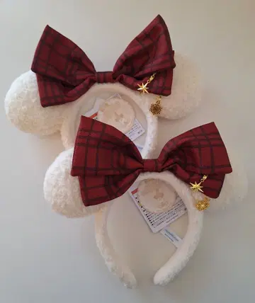 [ 새상품 ] 도쿄 디즈니랜드 리루린린 머리띠 크리스마스 2025