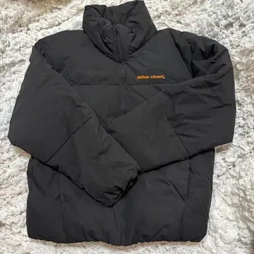 mihns closet 블랙 다운 자켓