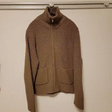 UNIQLO U 베이지 니트 스웨터 여성용 XXL