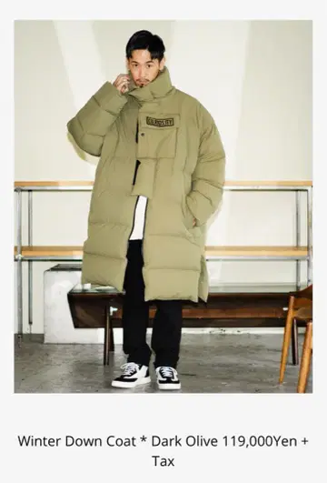 A.A.SPECTRUM 다운 코트 다크 올리브