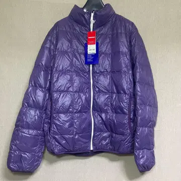 새상품 UNIQLO 유니클로 프리미엄 다운 라이트 자켓 퍼플