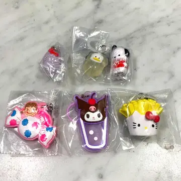 산리오 메지루시 액세서리 6개 세트 묶음 판매