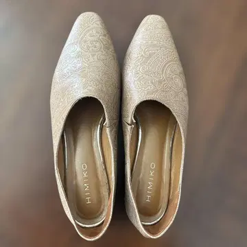 HIMIKO 히미코 페이즐리 무늬 플랫슈즈 24.5cm