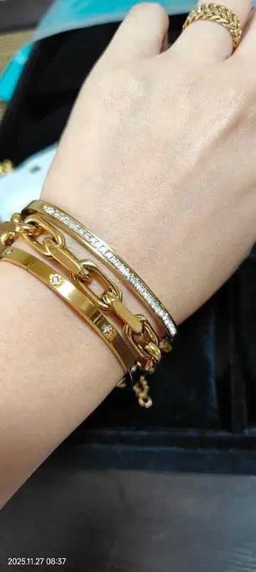 팔찌 체인 뱅글 스테인리스