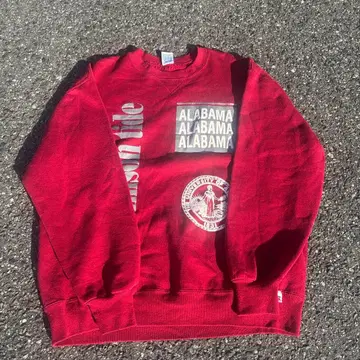 앨라배마 대학 맨투맨 트레이닝복 레드