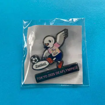TOKYO 2025 DEAFLYMPICS 핀 배지