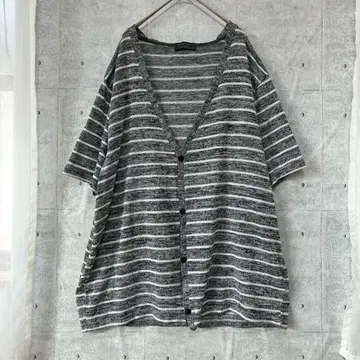 마인드게임스 티셔츠 반팔 가디건 5L 겉옷 통통하신 분들을 위한