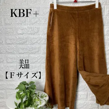 KBF+ 코듀로이 가우초 와이드 팬츠 [ F 사이즈 ] 새상품급