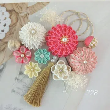 츠마미세이잔 머리 장식