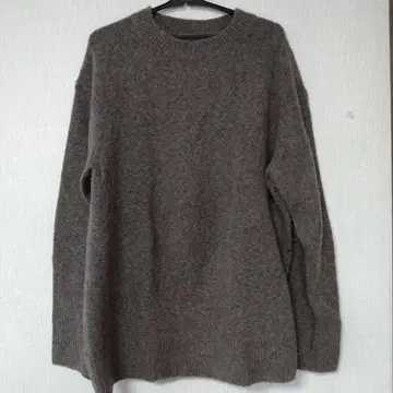 무인양품 울.야크.카멜 혼방 포근니트