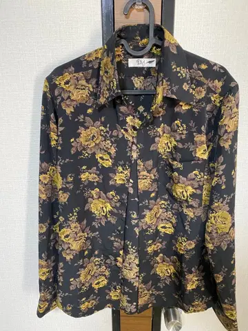 아사이 켄이치 DIJ 꽃무늬 셔츠