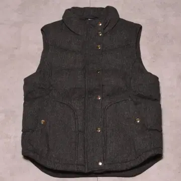 [ 무인양품 ] 울 혼방 충전솜 베스트