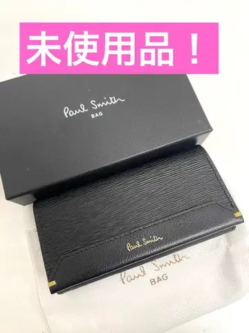 폴 스미스 블랙 가죽 키케이스 폴 스미스