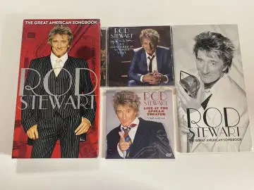 로드 스튜어트 그레이트 아메리칸 송북 CD 5장 & DVD 1장 총 6장