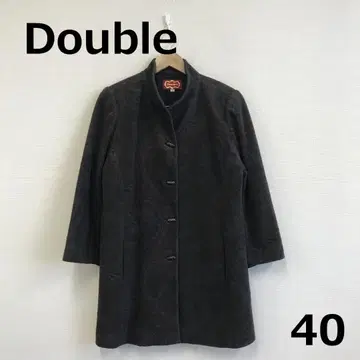 최종 H1127D15 [ Double ] 페이즐리 무늬 코트