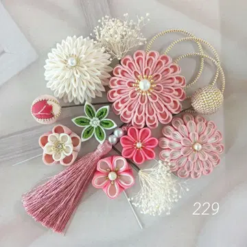 츠마미세이쿠 머리 장식