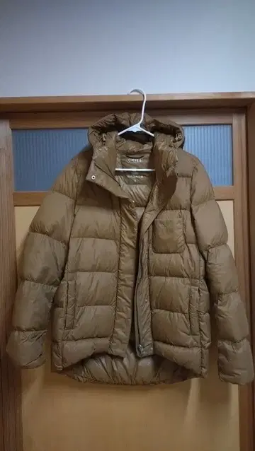 OMNES 사이즈 1 카멜 다운 자켓
