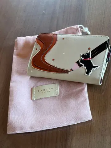 RADLEY 접이식 지갑 크림/브라운