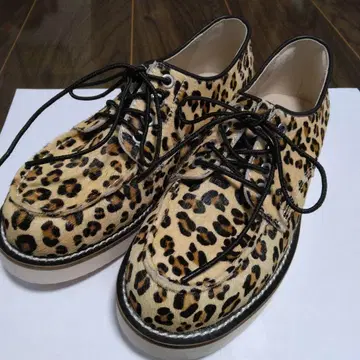 RNA 가죽 워크슈즈 레오파드 무늬