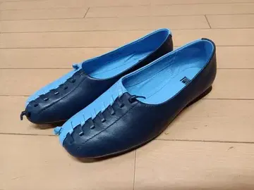 CAMPER TWINS 로퍼 캠퍼 천연 가죽 신발 플랫 37