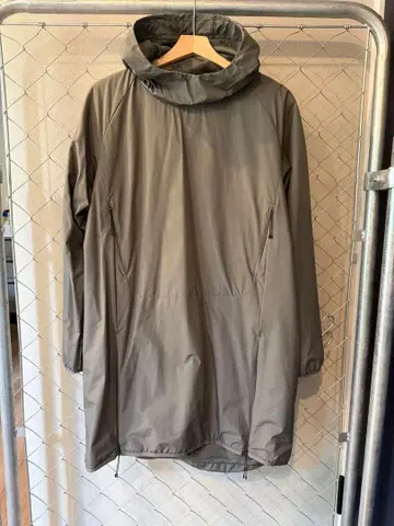 스노우피크/2 레이어 옥타 롱 후드티/S/그레이/SW-18AU005