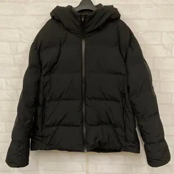 즉시 결제 UNIQLO 유니클로 심리스 다운 후드티 3D 컷 블랙