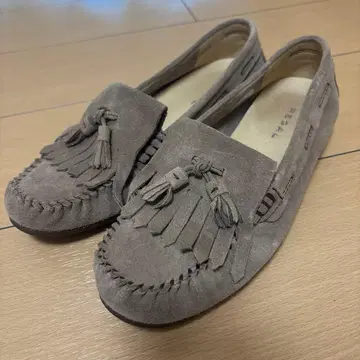 REGAL 모카신 프린지 스웨이드 24cm