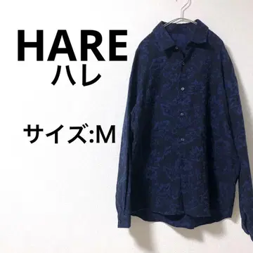 [새상품급] HARE 셔츠 네이비 M 사이즈
