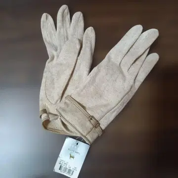 TOPVALU 캐시미어 100% 장갑 L 연한 브라운