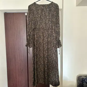 snidel 꽃무늬 롱 원피스