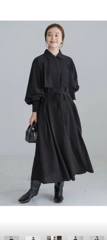 iena 도트 새시 원피스