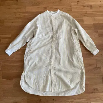 Gymphlex 스트라이프 셔츠 원피스